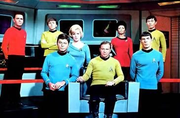 Cast of the original Star Trek 1966-1969