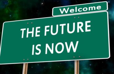 future is now sign