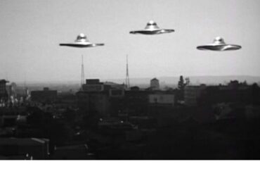 Flying saucers from Plan 9 from Outer Space.