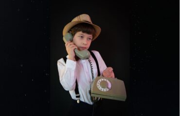 Photo of boy on phone