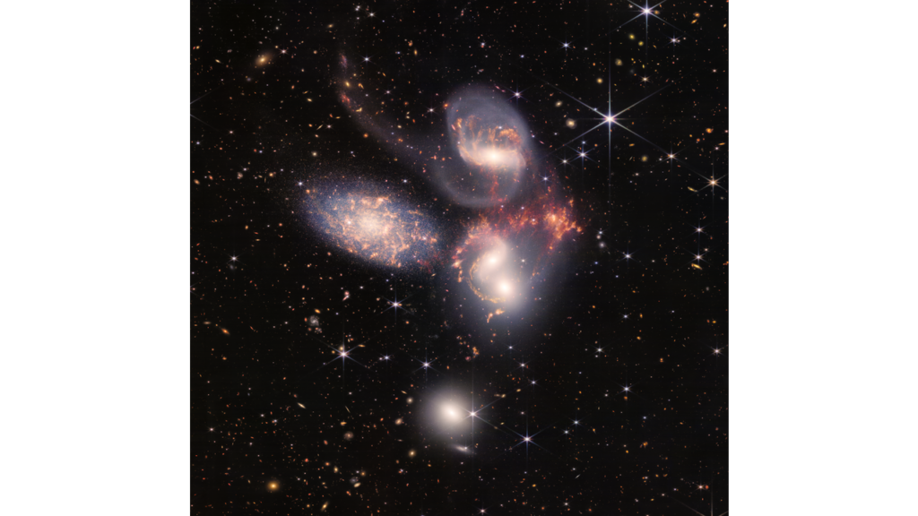 An enormous mosaic of Stephan’s Quintet