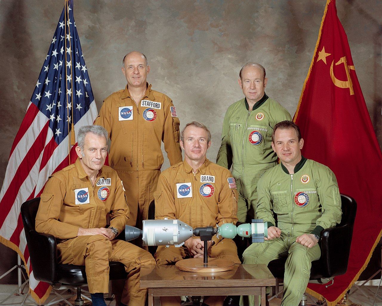 Apollo-Soyuz 1975 crew