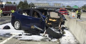 Tesla 2018 crash
