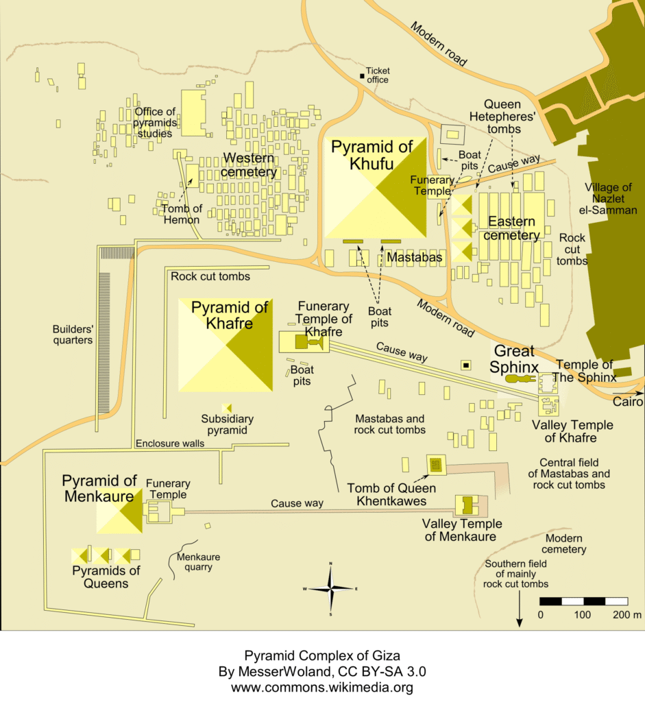 Giza pyramid complex